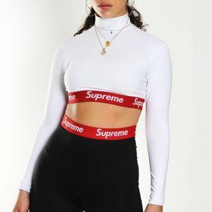 Supreme Crop Top Frankie Collective